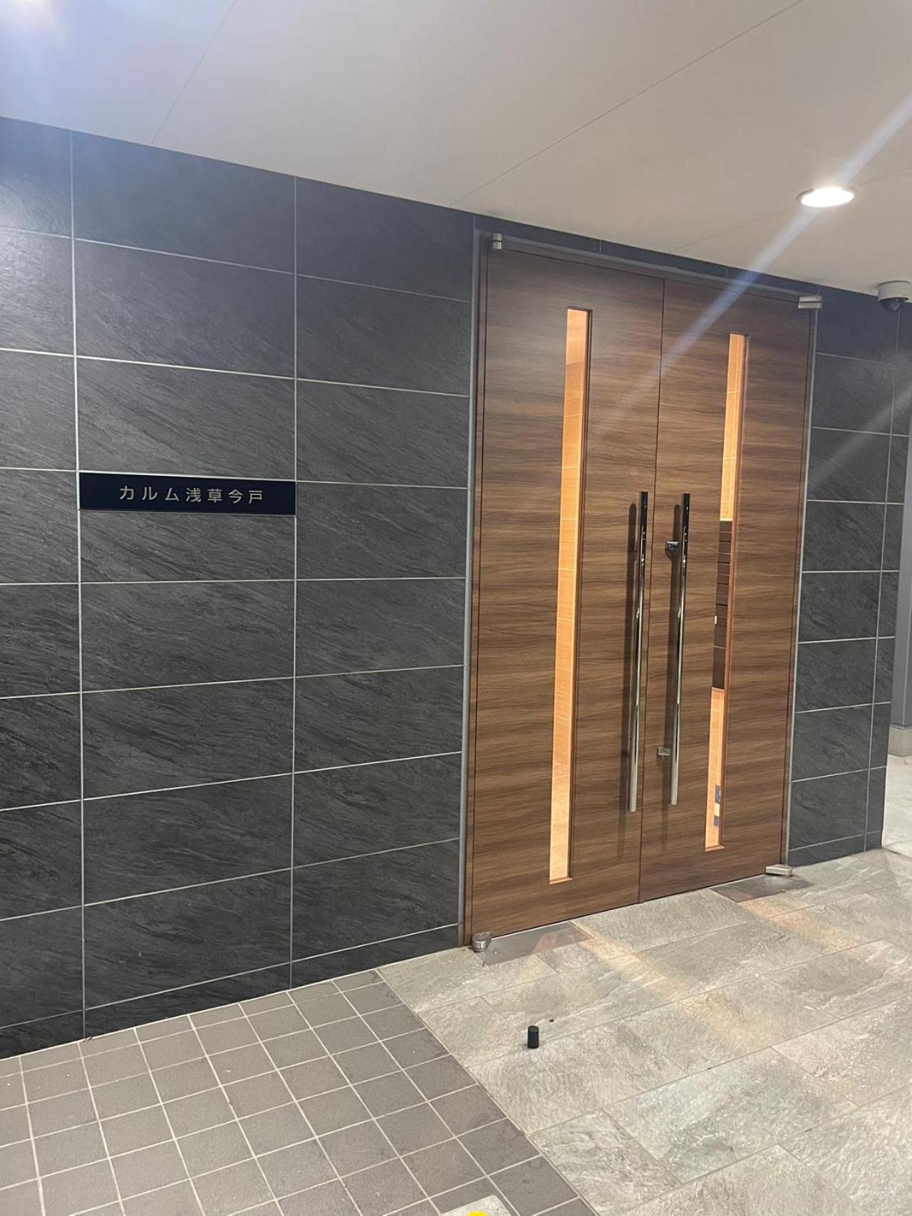 Calum Asakusa Imado Tokyoカルム浅草今戸ツインルーム新築民泊東京浅草隅田川今戸神社近くスカイツリー見えるコンビニコインランドリー近くある浅草駅まで徒歩圏内アクセス便利成田空港羽田空港銀座渋谷東京駅直通 외부 사진